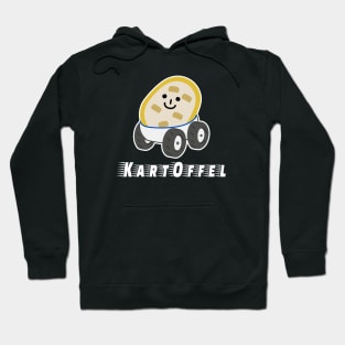 German Pun Kart Karoffel Potato KartOffel Go-Kart Hoodie